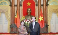 President received new foreign ambassadors 