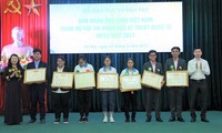 Vietnam ranks 3rd at Intel Isef 2017