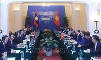 Vietnam, Laos convene 10th Foreign Ministerial Political Consultation Meeting