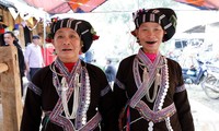 The beauty of handloom weaving of the Lu ethnic group