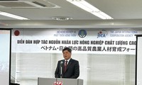 Human resource training, a pillar in Vietnam-Japan agricultural cooperation