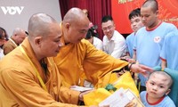 Children with disabilities get gifts ahead of UN Day of Vesak 2025