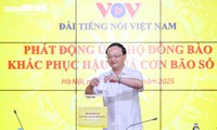 VOV launches fund-raising campaign for people affected by typhoon Bualoi