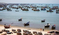 Spring arrives at a fishing village