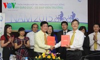 1,200 bicycles granted to disadvantaged children