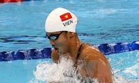 Anh Vien wins bronze medal at FINA Swimming World Cup