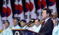 South Korean President pledges to improve inter-Korean relations