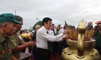 Hommage aux soldats morts dans la prison de Phu Quoc