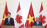 Entretien Nguyen Xuan Phuc - Justin Trudeau