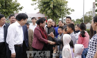 Nguyen Thi Kim Ngan à la fête de grande union nationale à Nghe An