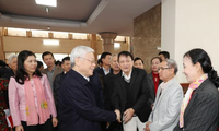 Nguyen Phu Trong rencontre l’électorat hanoien