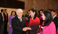 Nguyen Phu Trong à la célébration de la Journée des médecins vietnamiens