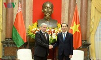 Trân Dai Quang reçoit le vice-Premier ministre biélorusse V.Semashko