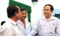 Trân Thanh Mân rencontre l’électorat de Cân Tho