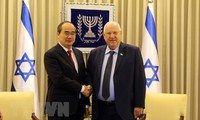 Nguyên Thiên Nhân achève sa visite en Israël