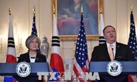 Kang et Pompeo promettent des efforts pour maintenir l'élan du dialogue avec le Nord