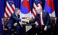 Sommet de New York entre Moon Jae-in et Donald Trump