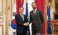 Moon Jae-in et Edouard Philippe veulent accroître les échanges bilatéraux