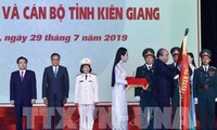 L’ordre de l’Indépendance remis à la province de Kiên Giang