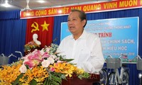 Le vice-premier ministre Truong Hoà Binh à Tây Ninh