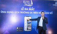 Lancement de l'application de calendrier Truong Sa 