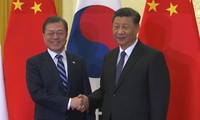 Rencontre Xi Jinping — Moon Jae-in