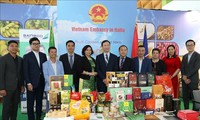 Un jardin fruitier vietnamien au salon Macfrut en Italie