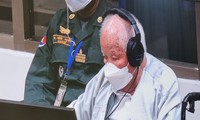 Khieu Samphan, le dernier dignitaire khmer rouge vivant, condamné à la prison à perpétuité