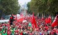 Thousands of Belgians protest austerity policy