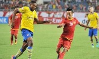 アーセナル、ベトナム代表に圧勝