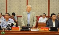 チョン党書記長、ダナン市の指導部と会合