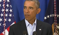 イスラム国の「イラク制圧」阻止に重点　オバマ大統領、ロシアへ制裁強化も