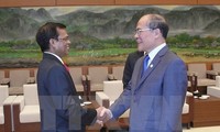 フン国会議長、モルディブ議長と会見