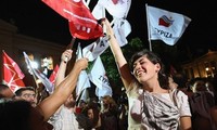 ギリシャ議会選で勝利 チプラス氏が再び首相の座
