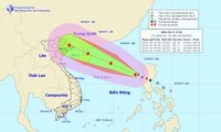 台風4号の動きを適宜に通報