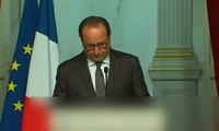 仏大統領 ＩＳ壊滅へ米ロに結束呼びかけ