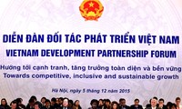 ベトナム開発パートナーシップフォーラム2015が始まる