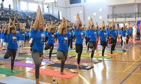  ダナンとホーチミン市、国際ヨガデーを記念