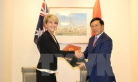 ミン副首相兼外相、豪の外相と会談