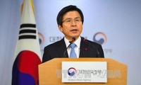 韓国大統領代行首相「北の核脅威に強力対応」＝仕事始め式