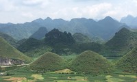 ハザン省の観光ブランドの一つ、ドンバン岩石公園