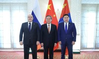 中国、ロシア、モンゴルの3首相が会談 エネルギー分野などで幅広い協力を表明