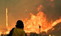 ロサンゼルス近郊で新たな山火事発生　強風の影響で急速に拡大