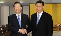 日本公明党党首访问中国