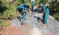 宁平省第一个达到新农村建设标准的庆善乡