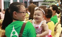 越南响应世界母乳喂养周和妇幼保健月活动