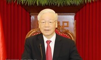 越共中央总书记阮富仲出席中国共产党与世界政党领导人视频峰会