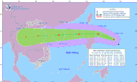 台风“圆规”逼近东海，多地有暴雨