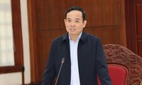 越南政府副总理陈刘光与西班牙副首相卡尔维诺举行会谈