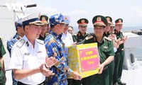 海军力量决心圆满完成八月革命和九二国庆80周年阅兵游行任务